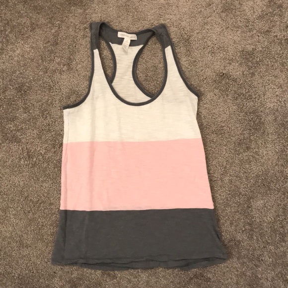 Ambiance Tops - color block tank